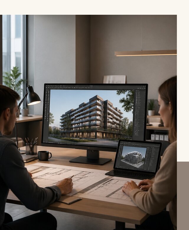 3D визуализация архитектуры и объектов строительства в Барабинске