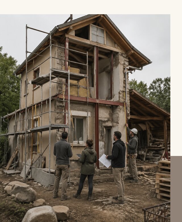 Реконструкция загородного дома под ключ в Барабинске от бюро
